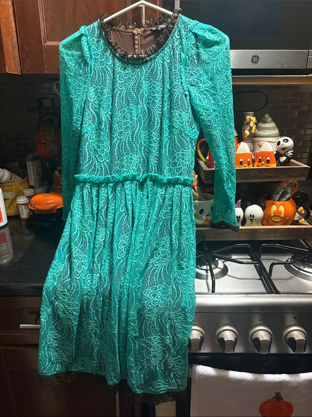Green dress
